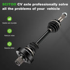 Rear Passenger CV Axle Shaft for Yamaha Grizzly 660 YFM660 (2003–2008)