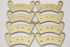 Front & Rear Brake Pads for Polaris 1000 RZR XP EPS (2014–2017)