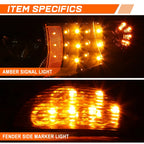 Clear Lens Front Fog Lights for Toyota RAV4 (2019–2020)