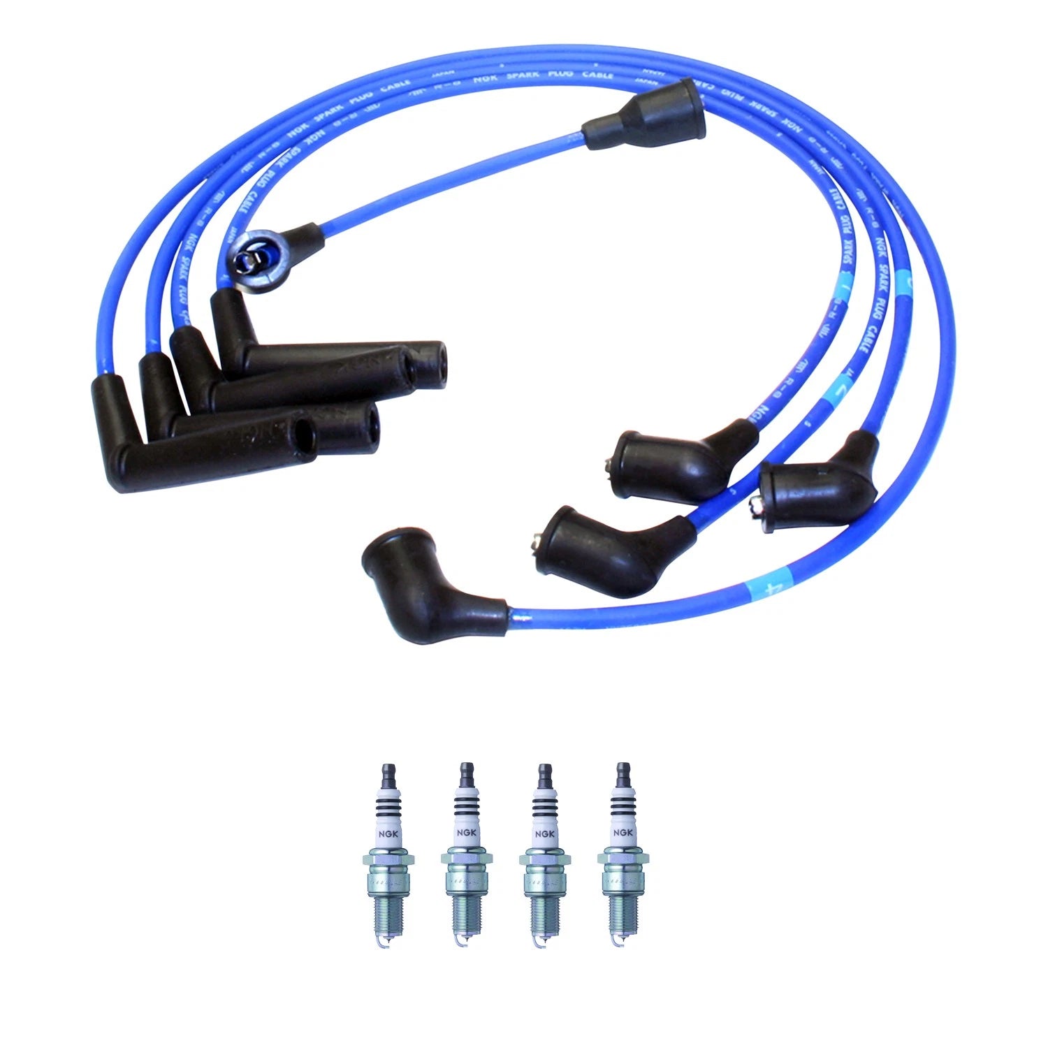 NGK 7mm Wire Set for Mitsubishi Colt Excel (2000) - Iridium Spark Plug Kit