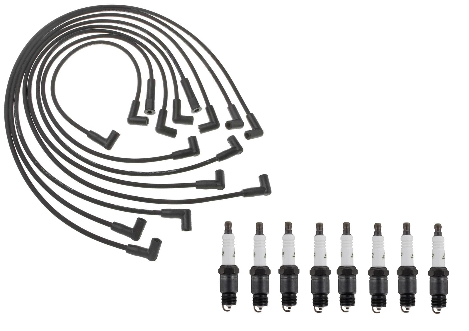 Ignition Wire Set & ACDelco Spark Plugs Kit for Chevy GMC V8
