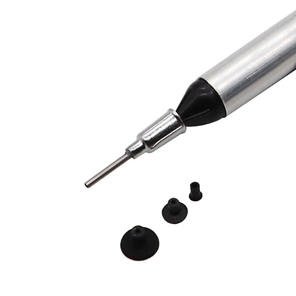 Vacuum Pick Up Pen for SMD and IC Removal (3 Suction Tip Sizes)