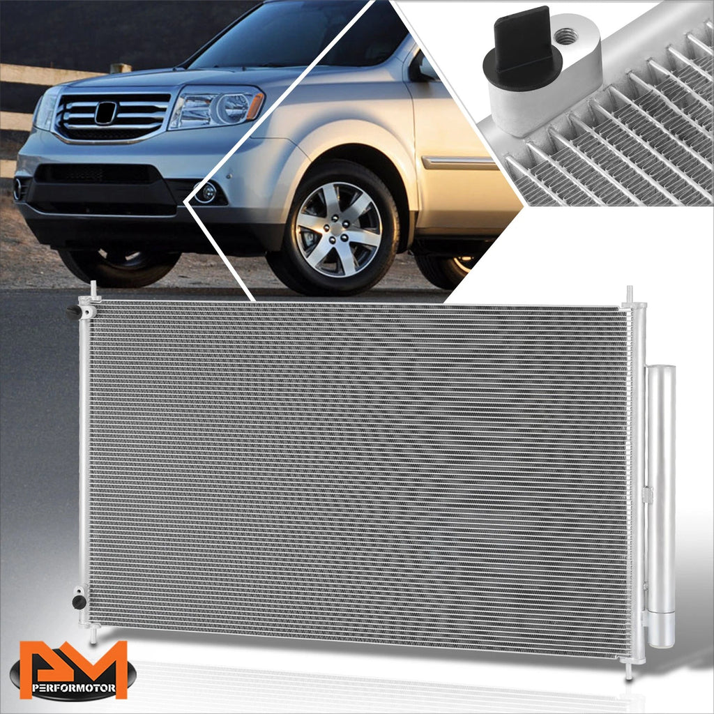 A/C Condenser for Honda Pilot (2009–2015) OE Style Aluminum Replacement