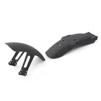 Black Metal Front & Rear Fender Mudguard Cover for Cafe Racer CG125