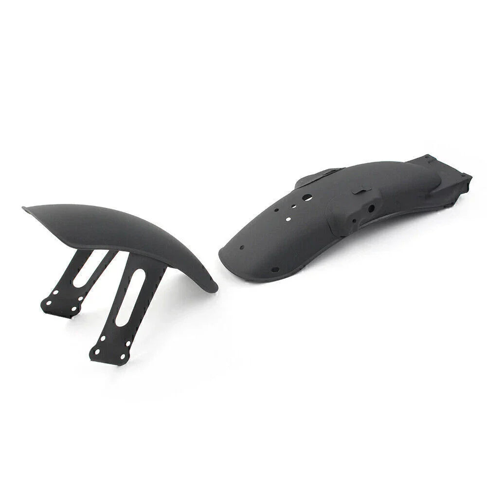 Black Metal Front & Rear Fender Mudguard Cover for Cafe Racer CG125