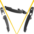 Front Left Door Handle for Ford Focus (2008–2011) - Black