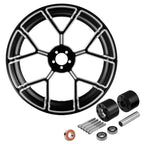 18" x 3.5" Front Wheel Rim & Dual Disc Hub for Harley Road Glide (2008–Up)
