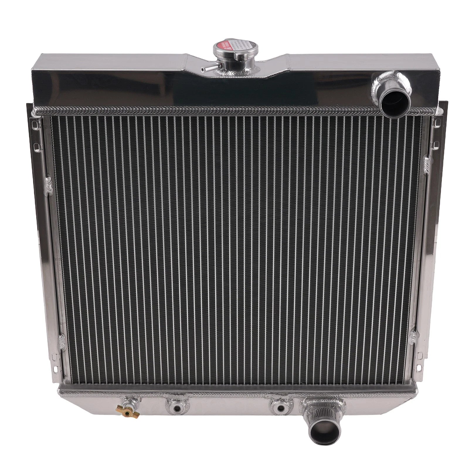 3-Row Aluminum Radiator for Ford Mustang V8 (1967–1969) AT/MT 340