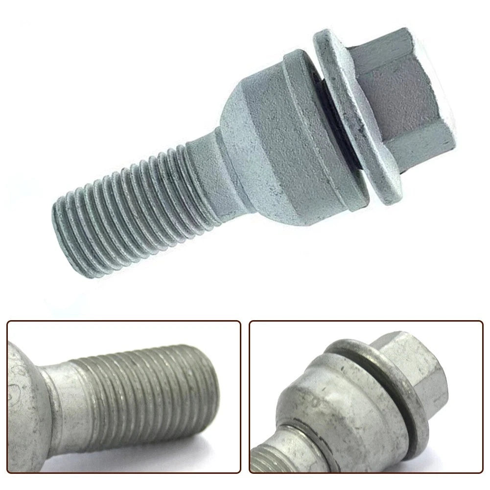 Set of 4 Wear Resistant Wheel Bolts for Audi Q3 Q5 Q7 Q8 A8 S8 (OEM 8R0601295)