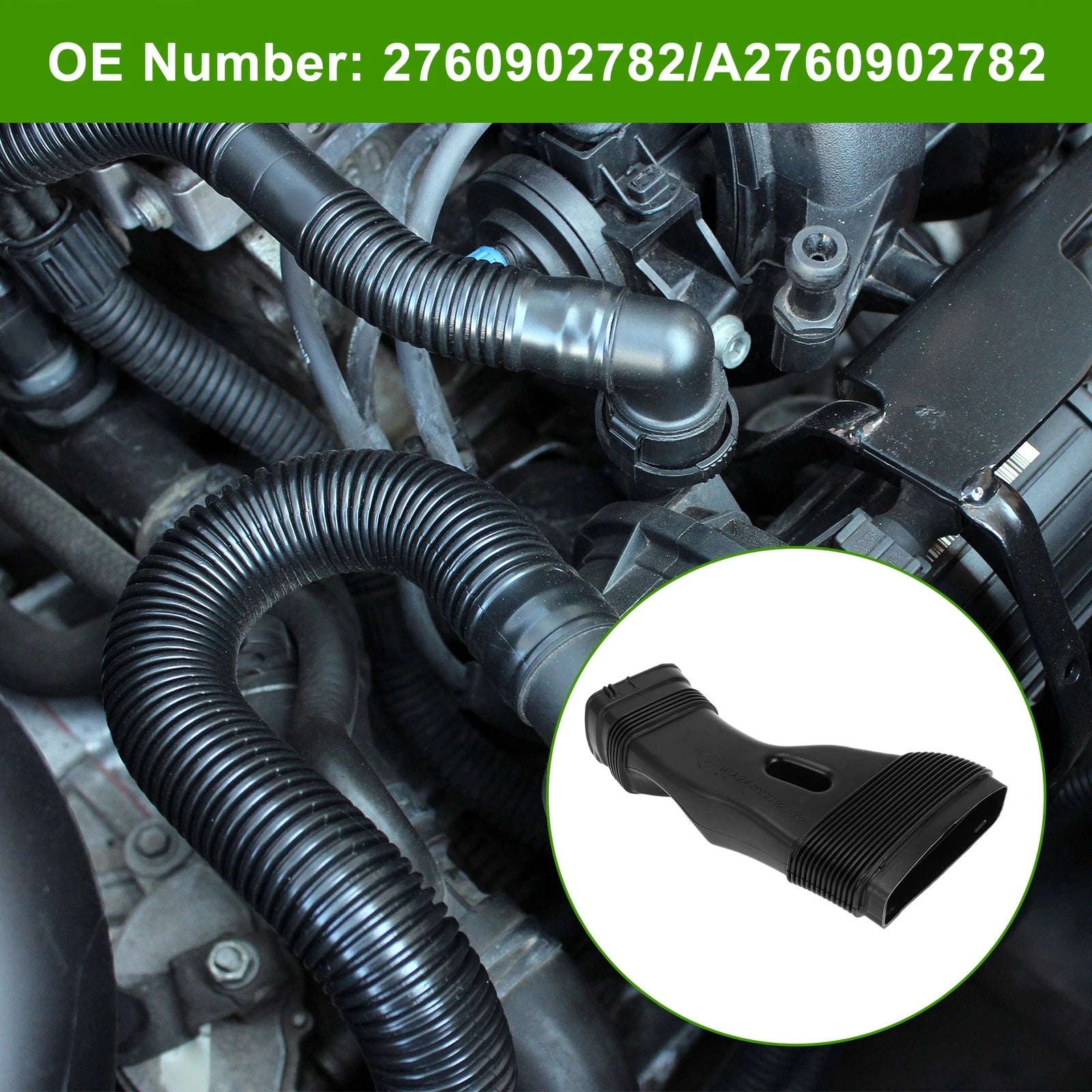 Car Engine Air Intake Hose for Mercedes-Benz (No.2760902782/A2760902782)