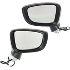 Set of 2 Power Paintable Mirrors for Mazda 3 (2014–2016)