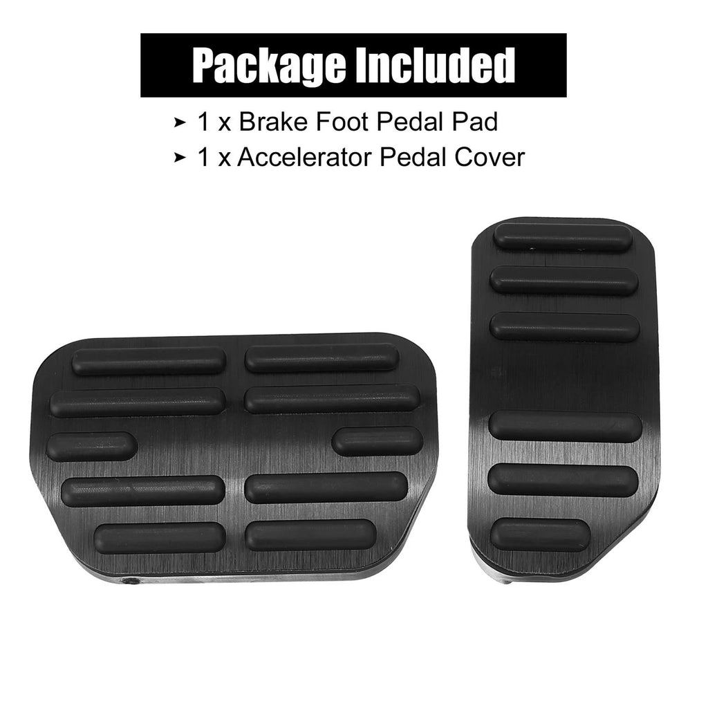 Brake Accelerator Foot Pedal Cover Kit for Toyota Corolla RAV4 (2014–2018)