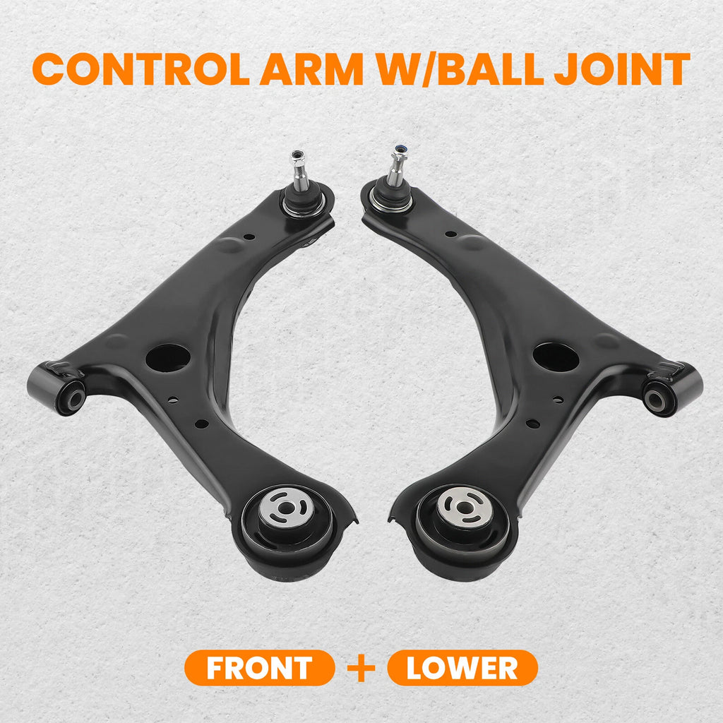 Set of 2 Front Lower Control Arms for RAM C/V Grand Caravan (2008-2020)
