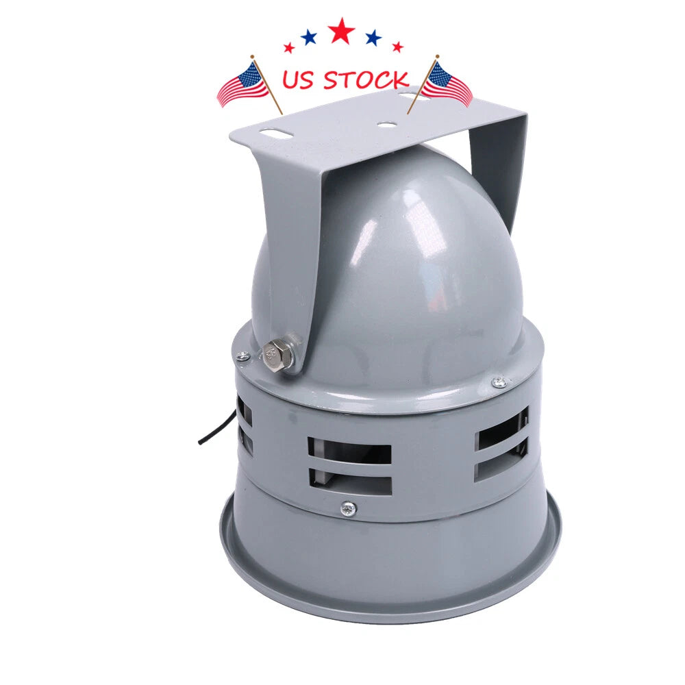 12V Loud Air Raid Siren Horn for Electric Car Truck Boat Motorcycle