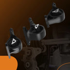 Set of 3 Engine and Transmission Mounts for Jeep Grand Cherokee (1999–2004)