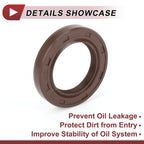 1 Pc Front Crankshaft Oil Seal for Hyundai Excel Scoupe (1990–1994) No. 21421-21030