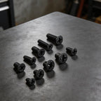 500pcs Black Countersunk Screws for Phillips Laptops