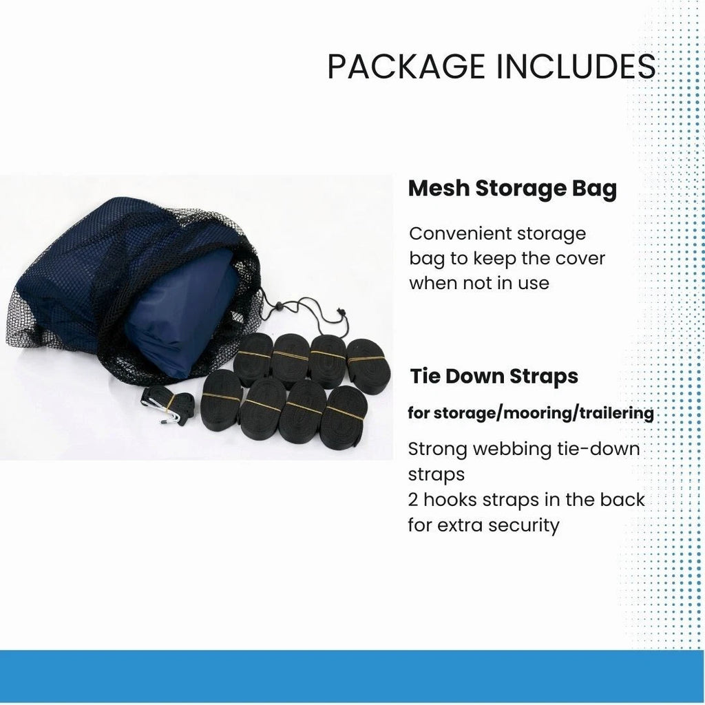 Boat Storage Cover for Glastron GS 249 (Cuddy Cabin, Trailerable)