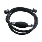 Fuel Line Hose with Primer Bulb and Connectors for Yamaha Outboard (5/16")