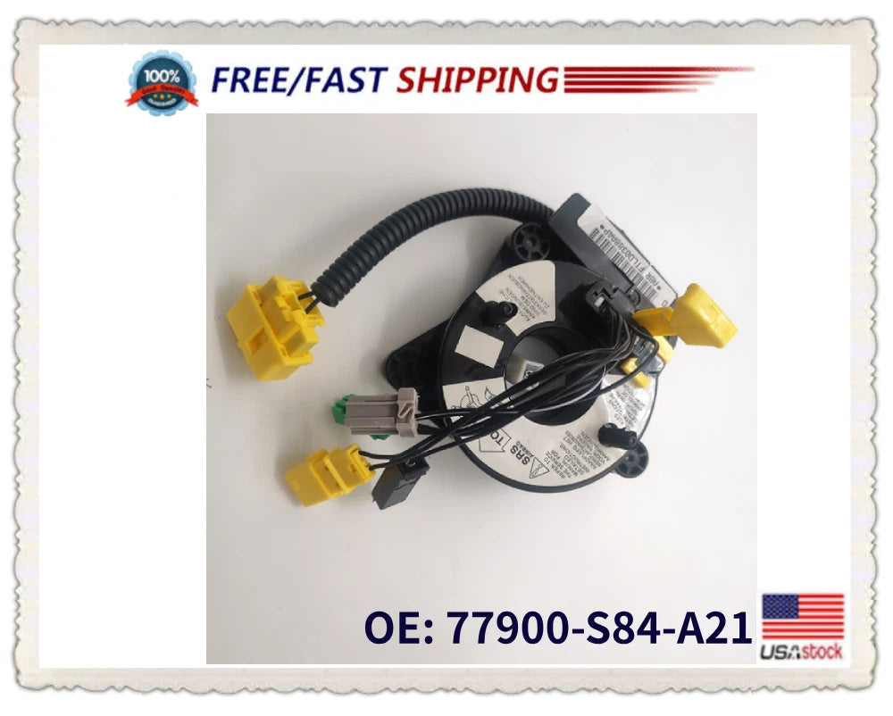 Clock Spring Spiral Cable 77900-S84-A21 for Honda Accord (1998–2000)