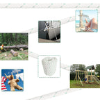 3/8" Double Braid Polyester Rope for Strong Pulling (200')