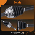 CV Front Driver Axle Assembly for Lexus RX400h (2006–2008) Toyota Highlander (2006–2007)