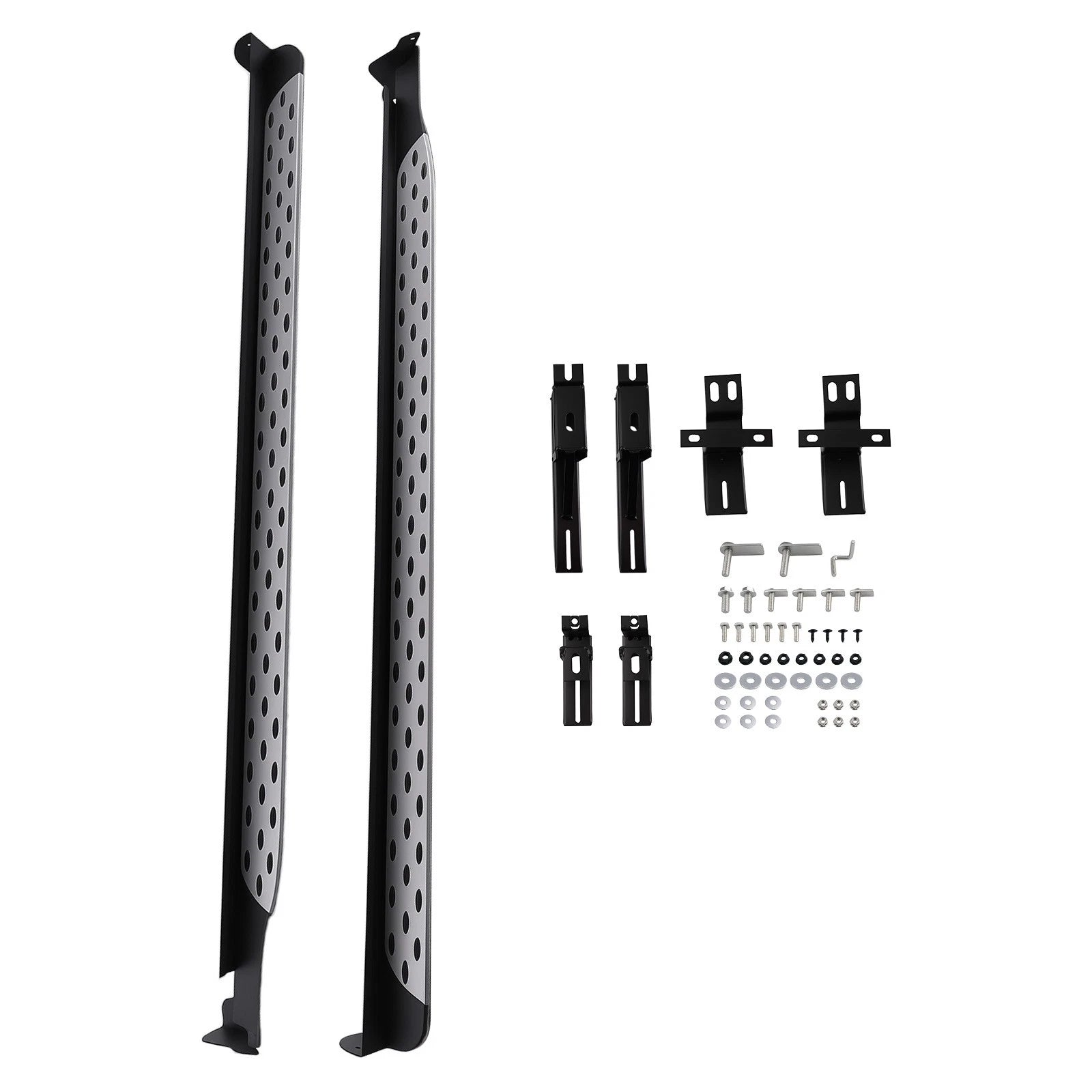 Heavy Duty Side Steps for Lexus RX RX350 RX450h F Sport (2016–2022) Aluminum Black