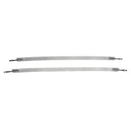 2X Fuel Tank Straps for Chevrolet Blazer K10 Suburban K5 (1973–1991)