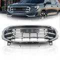 Front Grille Bumper Upper for GMC Terrain (2018–2021) Chrome Mesh