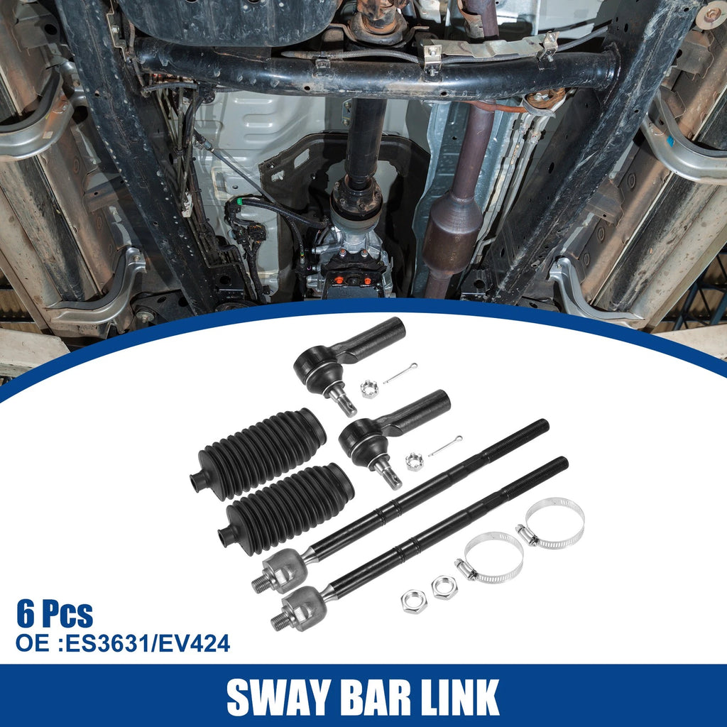 Set of 6 Tie Rods for Ford Escape 