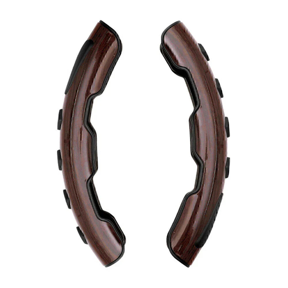 Brown ABS Non-Slip Steering Wheel Covers for Honda Civic Accord CRV