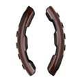 Brown ABS Non-Slip Steering Wheel Covers for Honda Civic Accord CRV