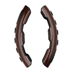 Brown ABS Non-Slip Steering Wheel Covers for Honda Civic Accord CRV