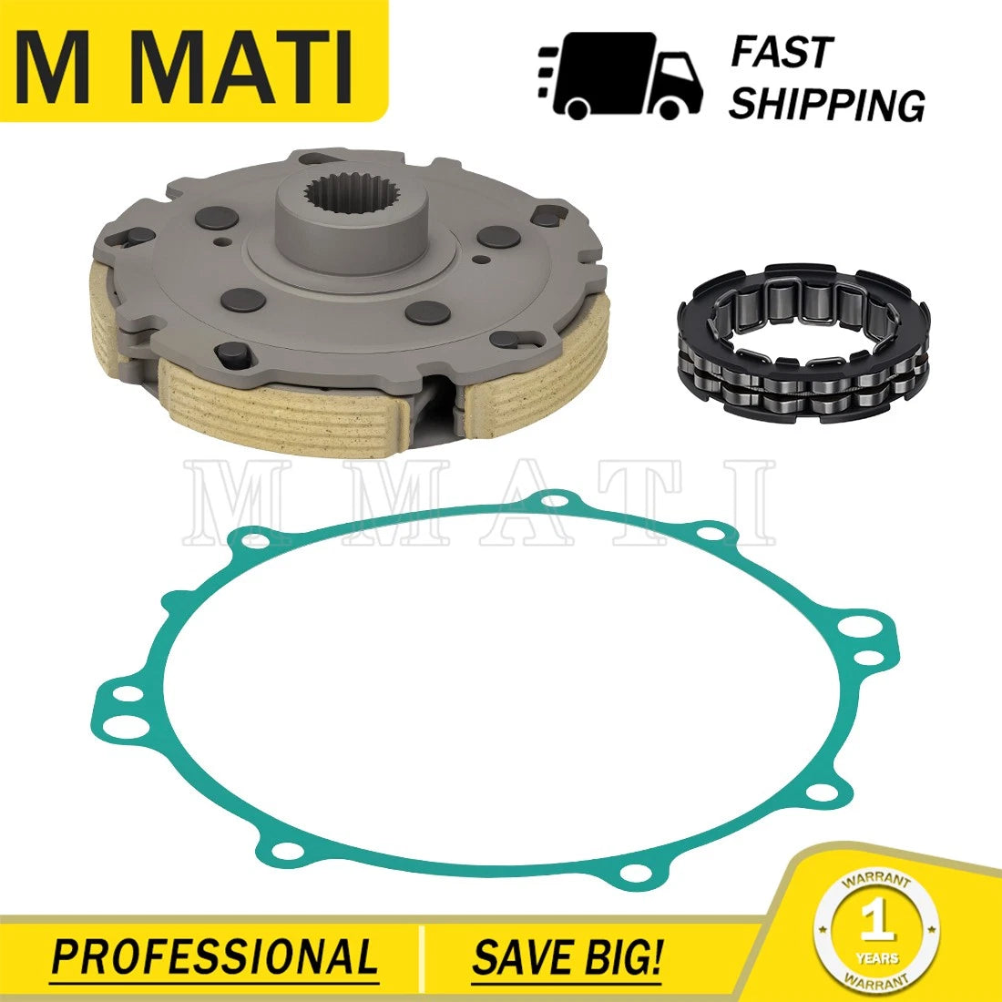 Wet Clutch Centrifugal Carrier Bearing for Yamaha Kodiak 450 (2003–2006)