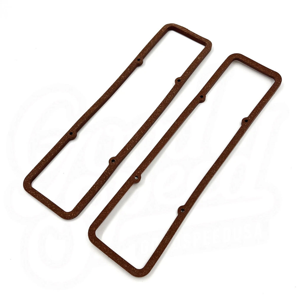 Valve Cover Gaskets Extra Thick Cork for Small Block Chevy 350 (1967–1970)