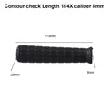 2X Ergonomic Rubber Wheelbarrow Handles Non-Slip Design for Heavy Loads
