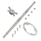Rear Axle Shaft & Collar Sprocket Hub Kit for Yamaha YFZ450 (2004–2005)