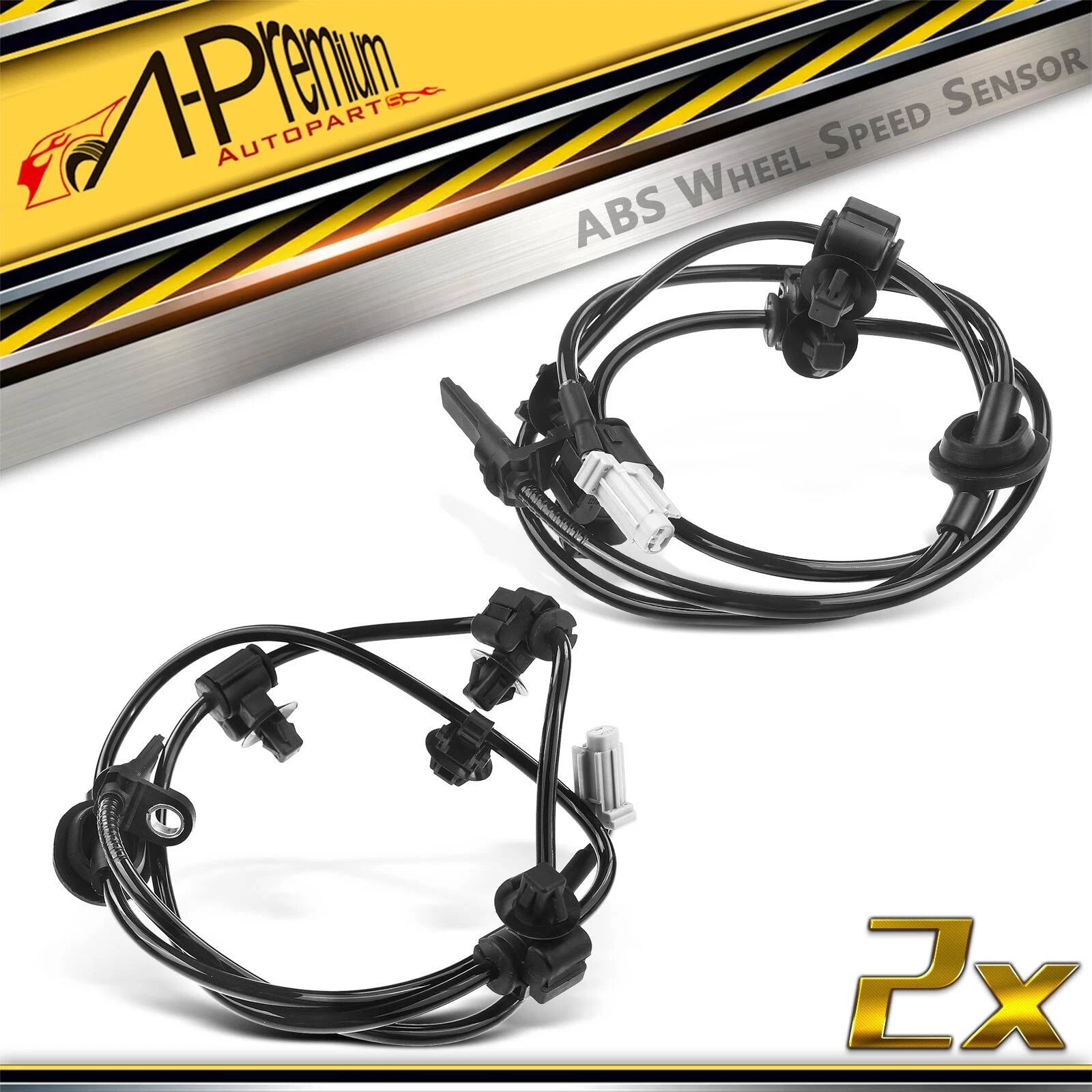 2X Rear ABS Wheel Speed Sensors for Subaru Forester (2012–2018)