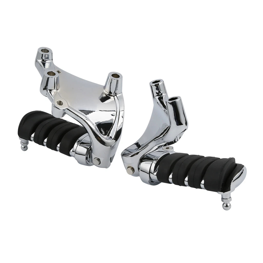 Chrome Passenger Foot Pegs Mount Bracket for Harley Sportster XL 883 (2014–2022)