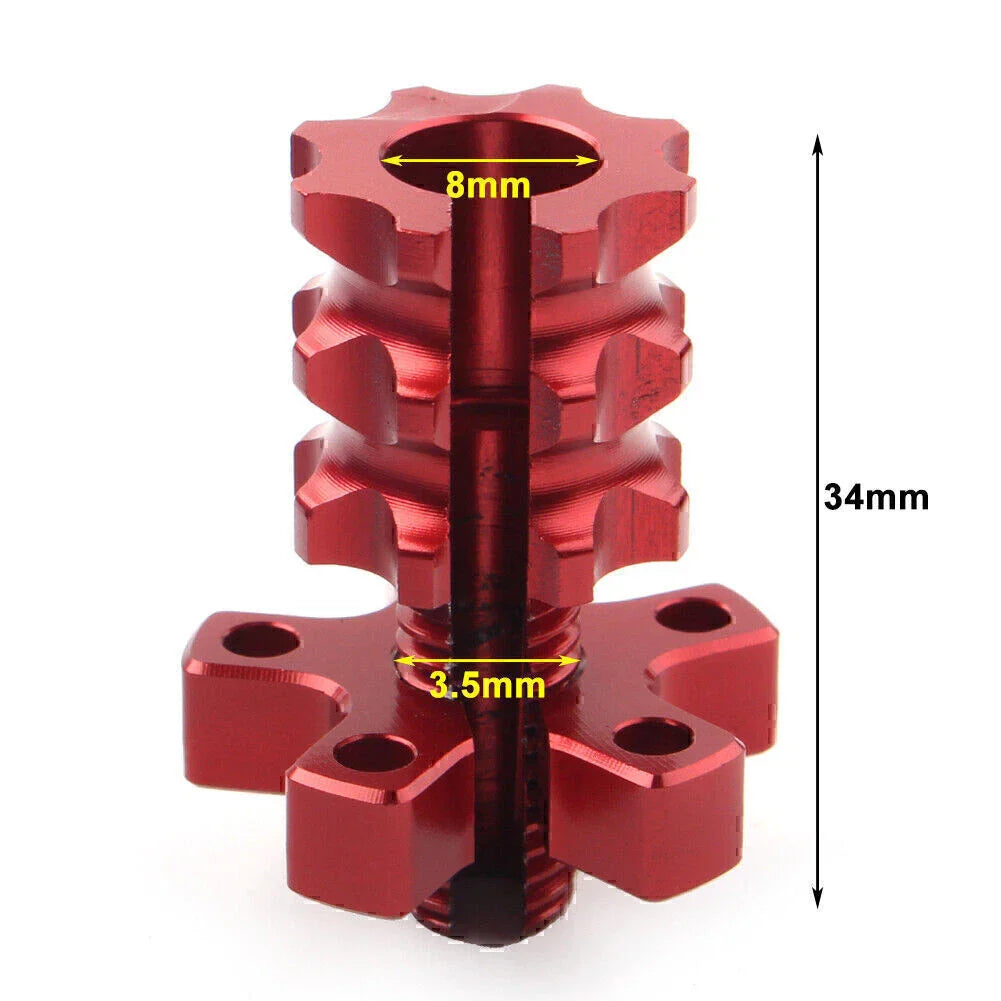 CNC M8 Clutch Brake Cable Adjuster Screw for Motorcycle Dirt Bike Green