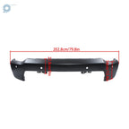 Black Split Front Bumper for Chevrolet Silverado 2500HD 3500HD (2020-2023)