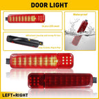 2X LED Door Courtesy Lights for 1999-2006 Chevy Silverado Tahoe GMC Sierra