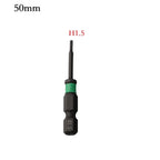 1/4 Inch Hexagon Quick Change Screwdriver Bit for Power Drill (50mm)