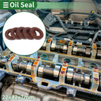 Set of 5 Oil Seal Rotary Shaft Seal FKM Rubber 22x42x7mm