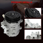 A/C Compressor with Clutch for Chevy Sprint Tracker Suzuki Samurai X-90