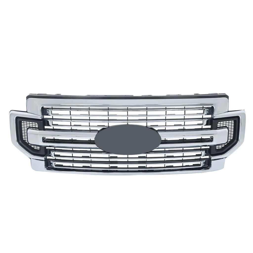 Chrome Front Grille for Ford F250 F350 (2020–2022) Super Duty