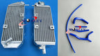 Aluminum Radiator & Black Hose for Suzuki RM125 (1992-1995)  2-Stroke