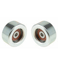 Set of 2 Engine Accessory Drive Belt Idler Pulleys for Lexus Toyota