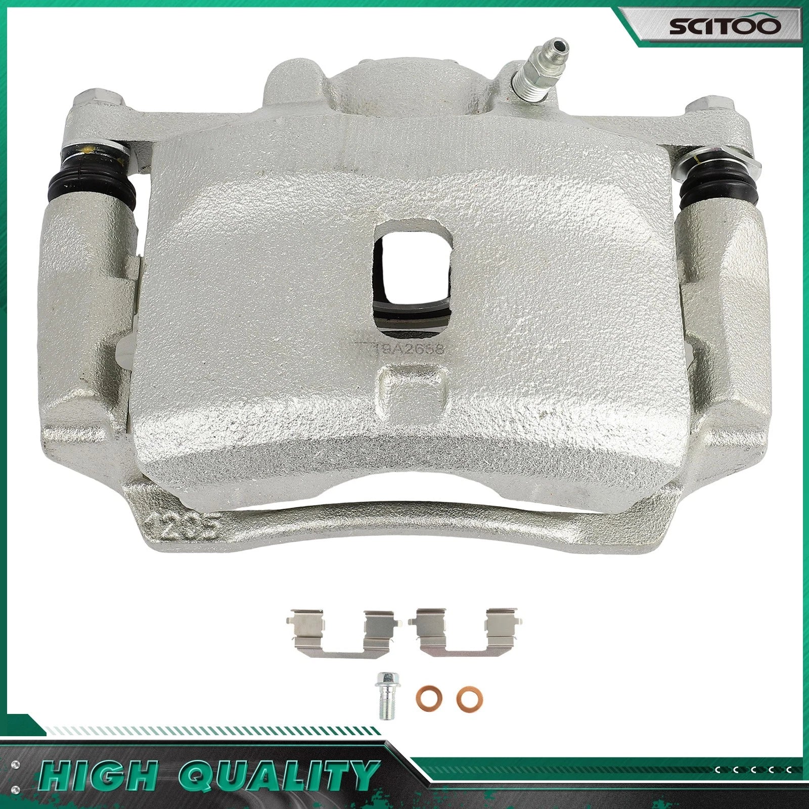 Front Right Brake Caliper w/ Bracket for Honda Civic Acura EL (2001–2005)