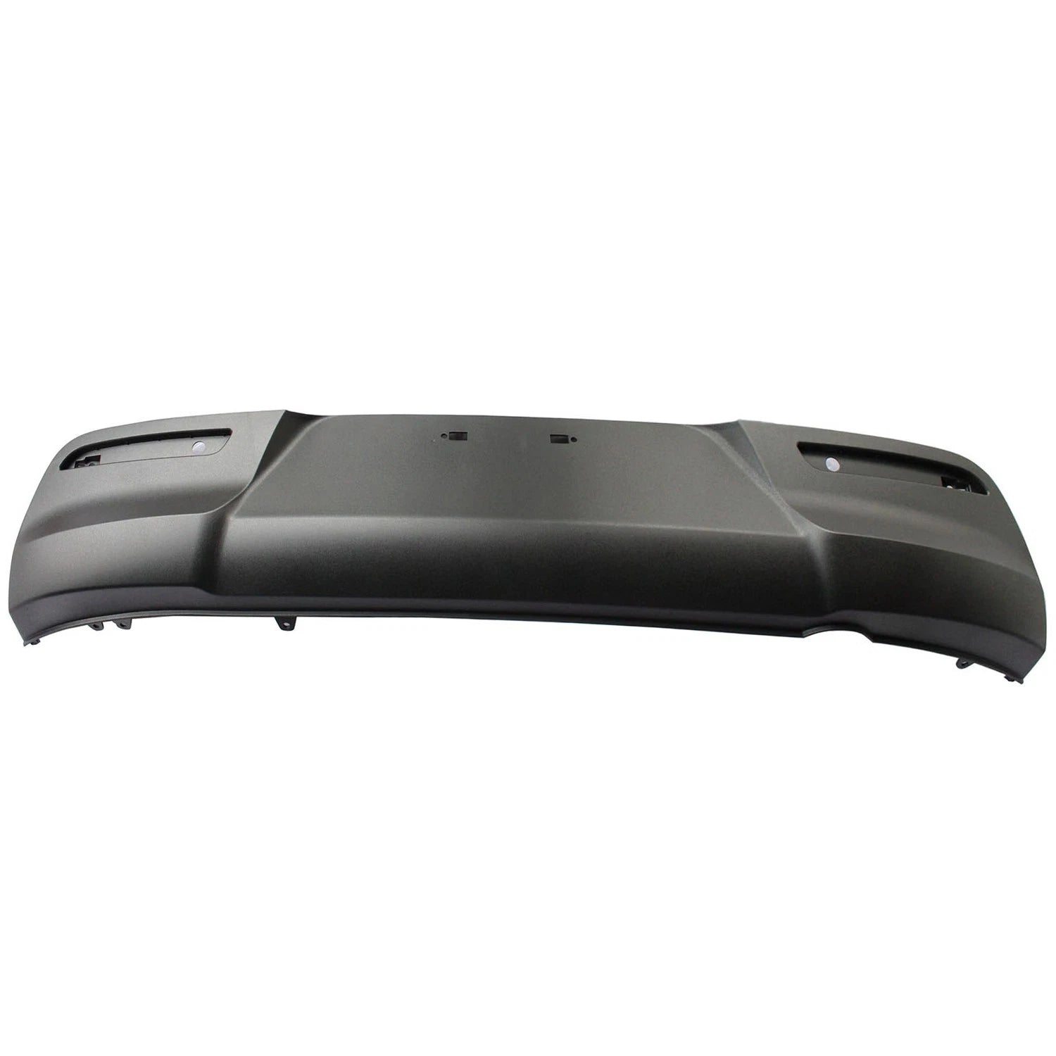 Rear Lower Bumper Cover Replacement Black for Hyundai Elantra (2011–2016)